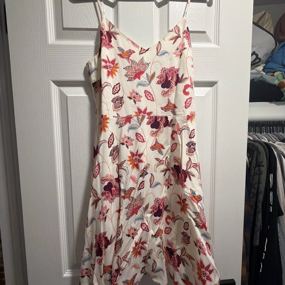 Floral Spaghetti Strap Dress